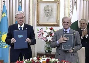 Prime Minister Shehbaz Sharif Welcomes Kazakh President Kassym-Jomart Tokayev, Pakistan and Kazakhstan Sign 19 MoUs and Agreements