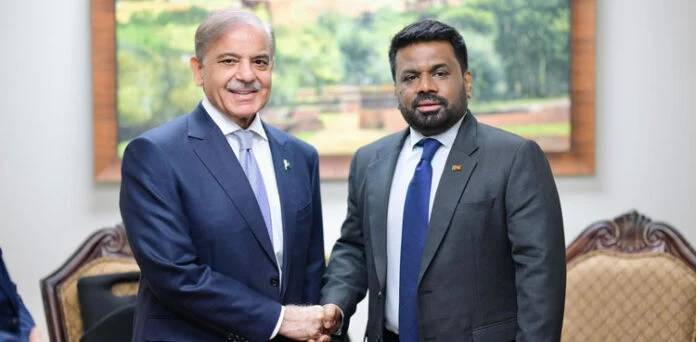 Sri Lankan President Anura Kumara thanks Prime Minister Shehbaz Sharif for allowing Pakistan–India match