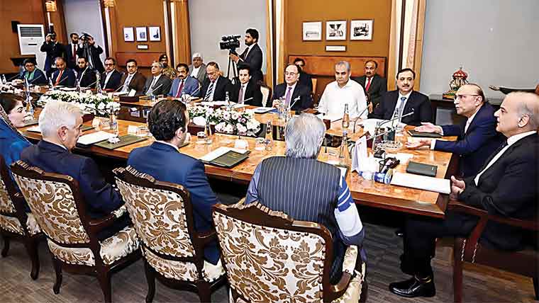 Key Presidency Meeting Focuses on Relief for Vulnerable Groups, Rejects Fuel Price Hike Proposals — PakAlerts.net: Sansani Nahi, Srif Khabar — Your go-to digital hub for Breaking News, Analysis, Stories from Pakistan and around the World. Stay informed, Stay connected. Key Presidency Meeting Focuses on Relief for Vulnerable Groups, Rejects Fuel Price Hike Proposals