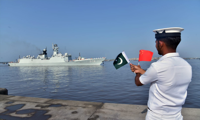 PLA (N) SHIP DAQING ARRIVES AT KARACHI TO PARTICIPATE IN PAK-CHINA JOINT NAVAL EXERCISE SEA GUARDIAN IV — PakAlerts.net: Sansani Nahi, Srif Khabar — Your go-to digital hub for Breaking News, Analysis, Stories from Pakistan and around the World. Stay informed, Stay connected. PLA (N) SHIP DAQING ARRIVES AT KARACHI TO PARTICIPATE IN PAK-CHINA JOINT NAVAL EXERCISE SEA GUARDIAN IV