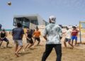 PSL Players Enjoy Leisure Time at Karachi Beach with Fun Activities