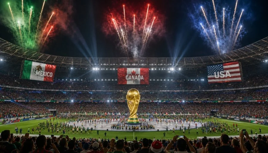 Pakistan Delegation Attends FIFA World Cup Opening Ceremony in Mexico — PakAlerts.net: Sansani Nahi, Srif Khabar — Your go-to digital hub for Breaking News, Analysis, Stories from Pakistan and around the World. Stay informed, Stay connected. Pakistan Delegation Attends FIFA World Cup Opening Ceremony in Mexico