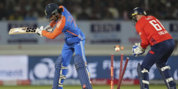 Third T20I: India Bowled Out for 76 as England Seal Record 125-Run Victory — PakAlerts.net: Sansani Nahi, Srif Khabar — Your go-to digital hub for Breaking News, Analysis, Stories from Pakistan and around the World. Stay informed, Stay connected. Third T20I: India Bowled Out for 76 as England Seal Record 125-Run Victory