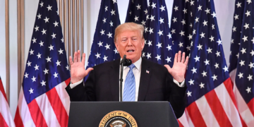 Iran has been destroyed, thank God it is no longer the bully of the Middle East, says President Trump — PakAlerts.net: Sansani Nahi, Srif Khabar — Your go-to digital hub for Breaking News, Analysis, Stories from Pakistan and around the World. Stay informed, Stay connected. Iran has been destroyed, thank God it is no longer the bully of the Middle East, says President Trump