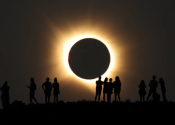 Millions witness total and partial solar eclipse as daytime darkness sweeps across parts of the world