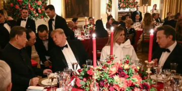Elon Musk, Tim Cook and Sam Altman Meet Xi Jinping at Trump’s State Dinner