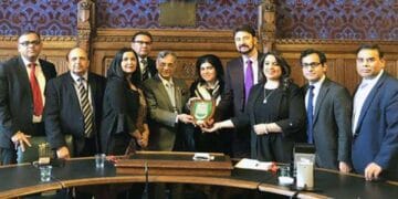 چیف جسٹس پاکستان جسٹس ثاقب نثار کا برطانوی پارلیمنٹ کا دورہ