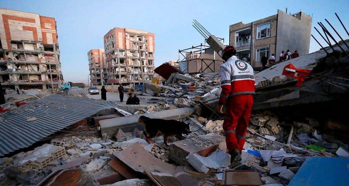 ایران کے صوبے کرمان شاہ میں 6.4شدت کے زلزلے سے کم از کم 70 افراد زخمی