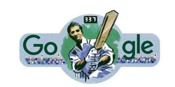 گوگل کا پاکستانی لٹل ماسٹر حنیف محمد کو خراج تحسین