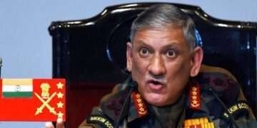 مقبوضہ کشمیر میں مظاہرین کی طرف سے کرنے والے پتھراؤ کا جواب گولی سے دیا جائے گا۔ بھارتی آرمی چیف