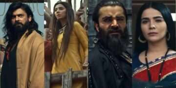فواد خان اور حمزہ علی عباسی کی فلم دا لیجینڈ آف مولا جٹ کے ٹریلر کی دھوم