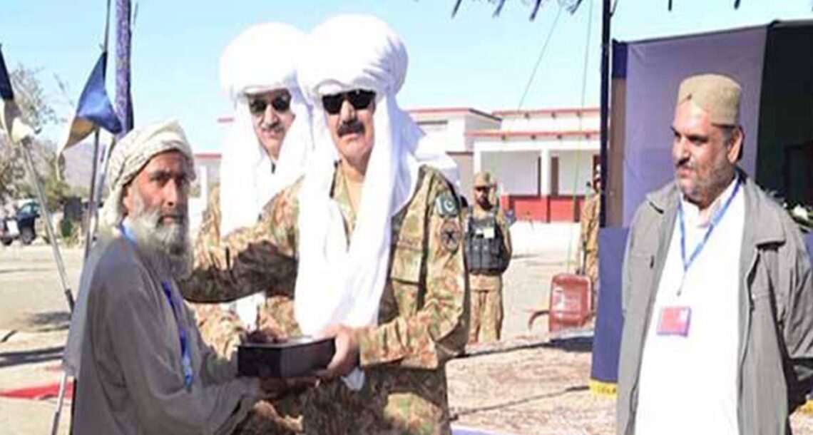 پاک فوج کی ضلع آواران میں ماڈل ویلج کی تعمیر مکمل، تعمیر شدہ گھر اور دکانیں زلزلہ متاثرین کے حوالے