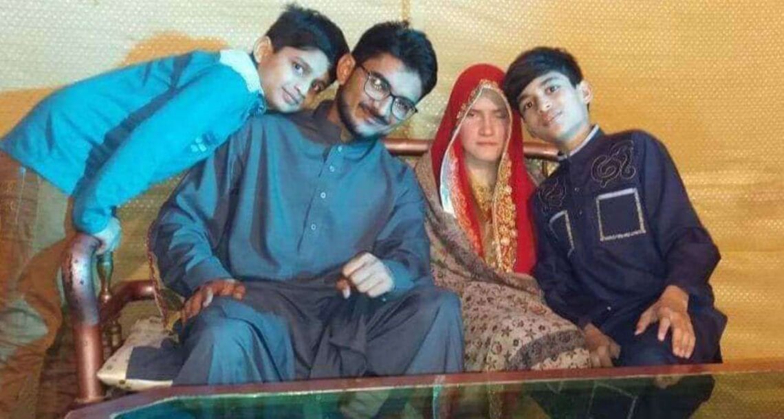 پاکستانی بلائنڈ کرکٹر کی امریکی نابینا لڑکی سے شادی