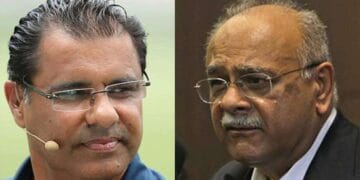 نجم سیٹھی کی تنقید پر وقار یونس برہم