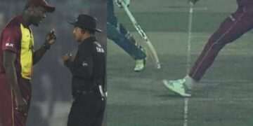 ٹی ٹوئنٹی میچ کے دوران غلط نو بال دینے پر امپائر کا اپنی غلطی پر اعتراف