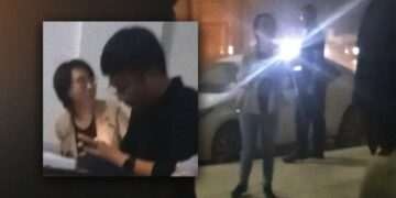 کراچی: شارع فیصل پر ایک چینی جوڑے کی باہمی ناراضگی پر پولیس مشکل میں آگئی