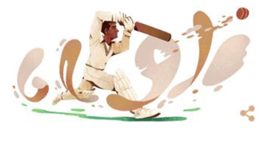 گوگل کا پاکستانی کرکٹ ٹیم کے پہلے کپتان عبدالحفیظ کاردار  کو خراج تحسین