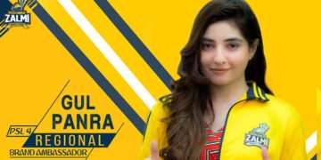 پشاور زلمی نے خوبرو گلوکارہ گُل پانڑہ کو چوتھے سیزن کے لیے اپنا علاقائی برانڈ ایمبیسڈر مقرر کرلیا