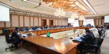 وزیراعظم  کی زیرصدارت وفاقی کابینہ کا اجلاس جاری