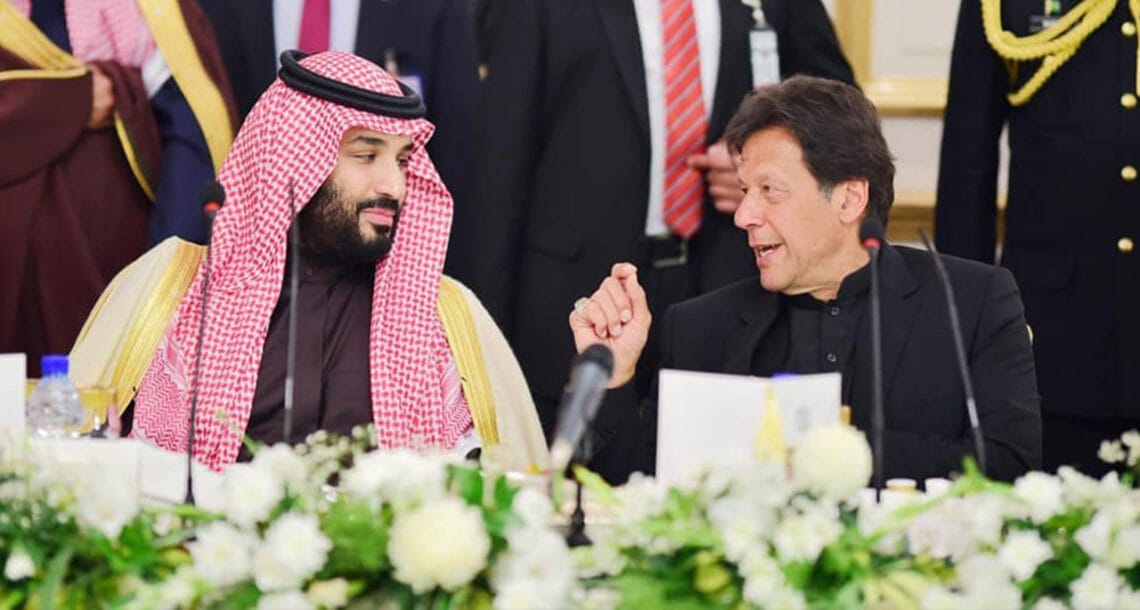 سعودی ولی عہد وزیر اعظم پاکستان کا اہم پیغام بھارتی وزیر اعظم کو پہنجائیں گے