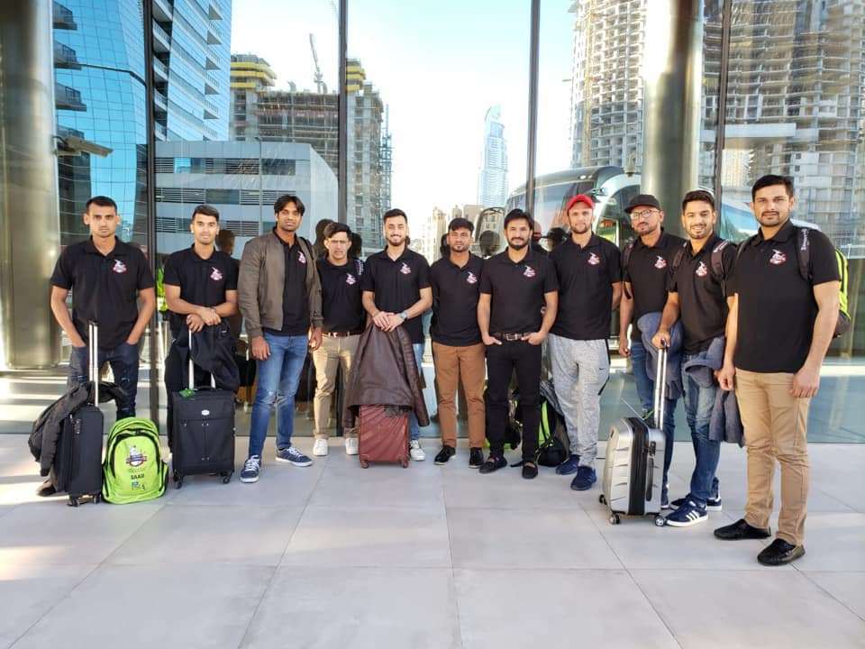 پی ایس ایل کے لیے لاہور قلندرز کی ٹیم دبئی پہنچ گئی