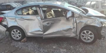 اسلام آباد: سیکٹر ایف سیون تھری میں تیز رفتار کار نالے میں گرنے سے 3 خواتین جاں بحق