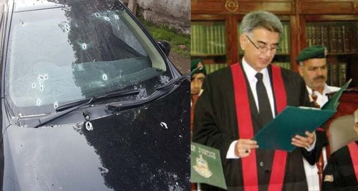 پشاور میں نامعلوم افراد کی فائرنگ سے ہائیکورٹ کے جج جسٹس محمد ایوب زخمی۔