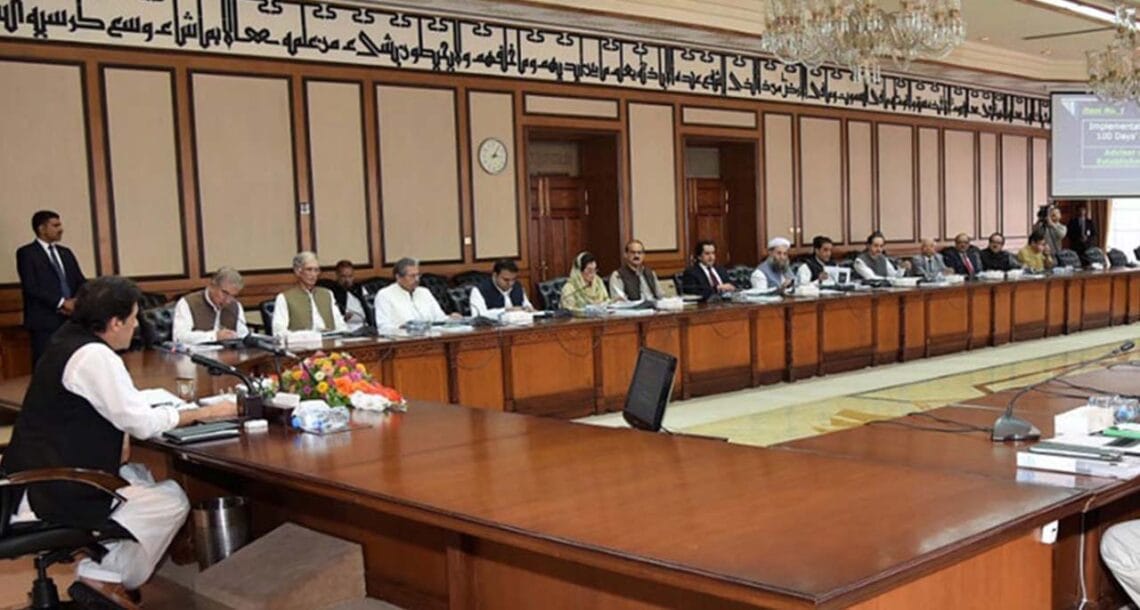 وفاقی کابینہ کا اجلاس جاری۔