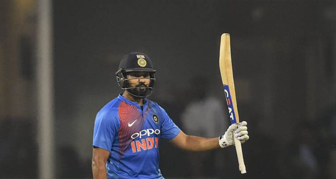 بھارتی بیٹسمین روہت شرما نے ٹوئنٹی 20 انٹرنیشنل میں سب سے زیادہ رنز بنانے والے بیٹسمین بن گئے