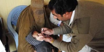 پشاورمیں ہزاروں بچوں کو پولیو نہیں پلائی جاسکی۔