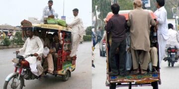 کراچی میں چنگچی رکشے میں 4 سے زائد مسافر بٹھانے پر پابندی