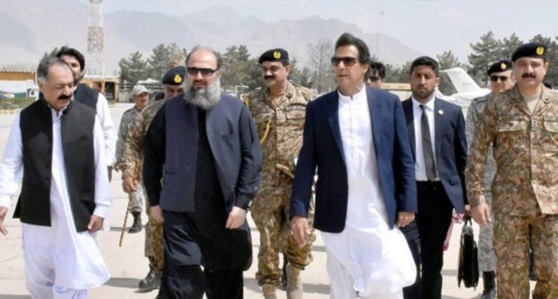 وزیر اعظم نے کوئٹہ میں میگا منصوبوں کا سنگ بنیاد رکھ دیا