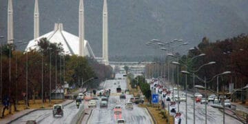 اسلام آباد اور گردنواح میں‌ گرج چمک کے ساتھ بارش