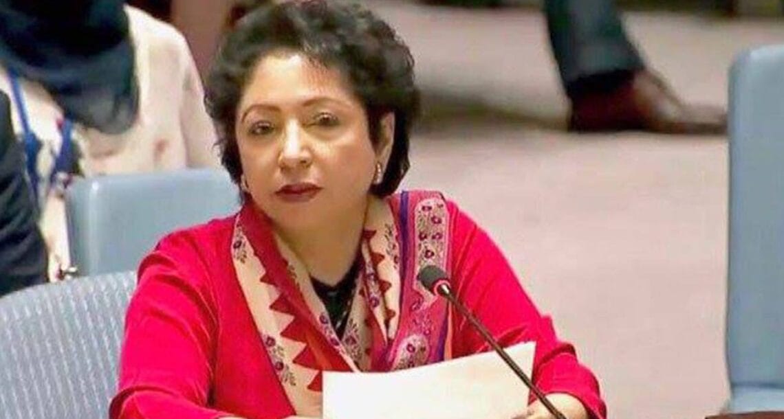 بھارت کے رویے سے متعلق عالمی برداری وہی کہہ رہی ہے جو پاکستان کا مؤقف ہے. ملیحہ لودھی