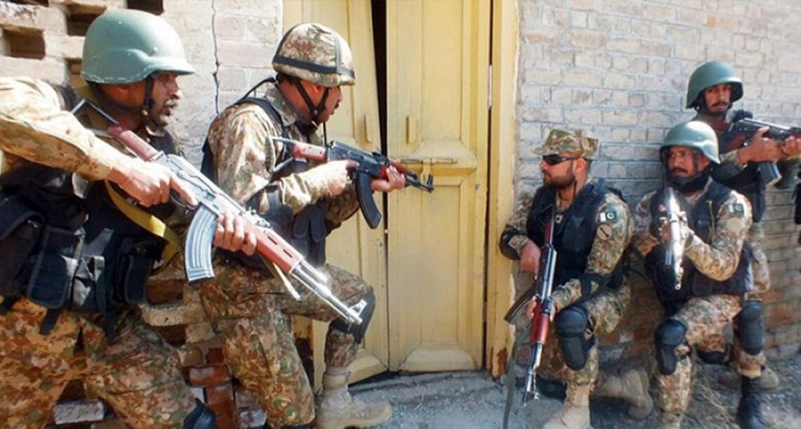 آپریشن ردالفساد: بلوچستان میں خفیہ اطلاعات پر آپریشن، بڑی تعداد میں اسلحہ اور گولہ بارود برآمد
