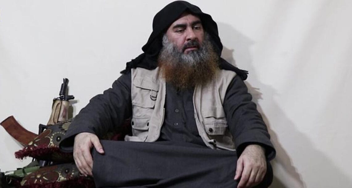 داعش کے سربراہ ابوبکر البغدادی  پانچ سال بعد منظر عام پر آگئے