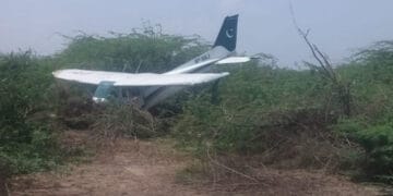پی آئی اے کے تربیتی طیارے کی جنگل میں ہنگامی لینڈنگ۔