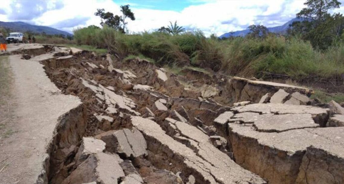 پاپوا نیو گنی میں 7.2 شدت کا زلزلہ