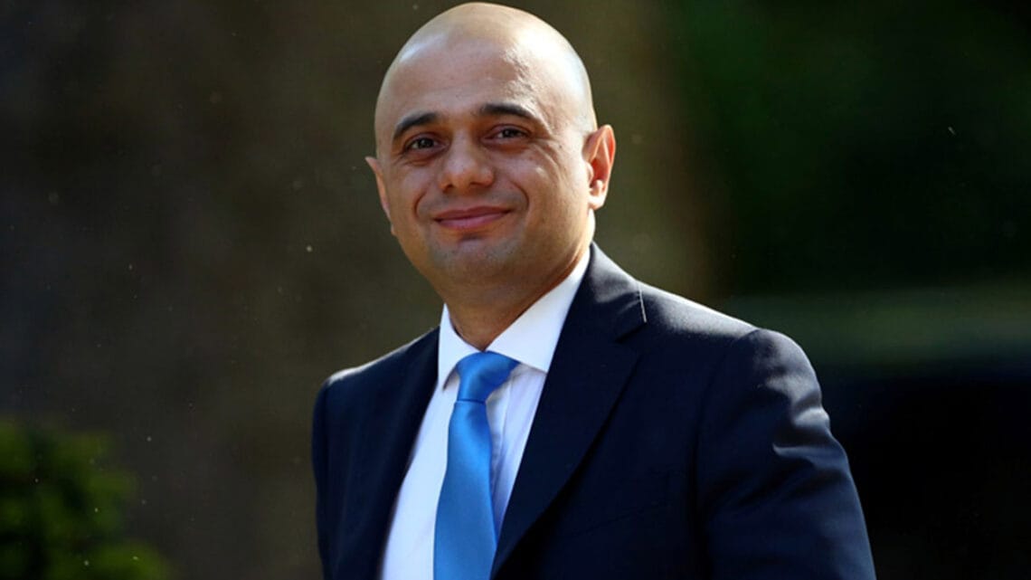 برطانوی وزیر داخلہ ساجد جاوید بھی وزارت عظمیٰ کے لیے دوڑ میں شامل