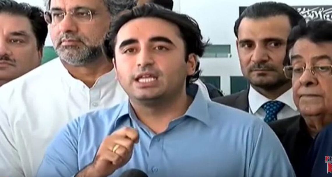 آج پارلیمنٹ میں جو ہوا وہ جمہوریت نہیں آمرانہ طریقہ تھا، بلاول بھٹو