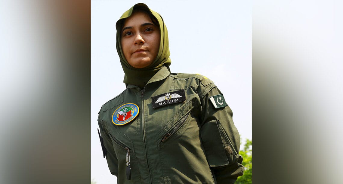 پاکستان ائیر فورس کی پہلی شہید خاتون فائٹر پائلٹ مریم مختار کا آج یوم پیدائش