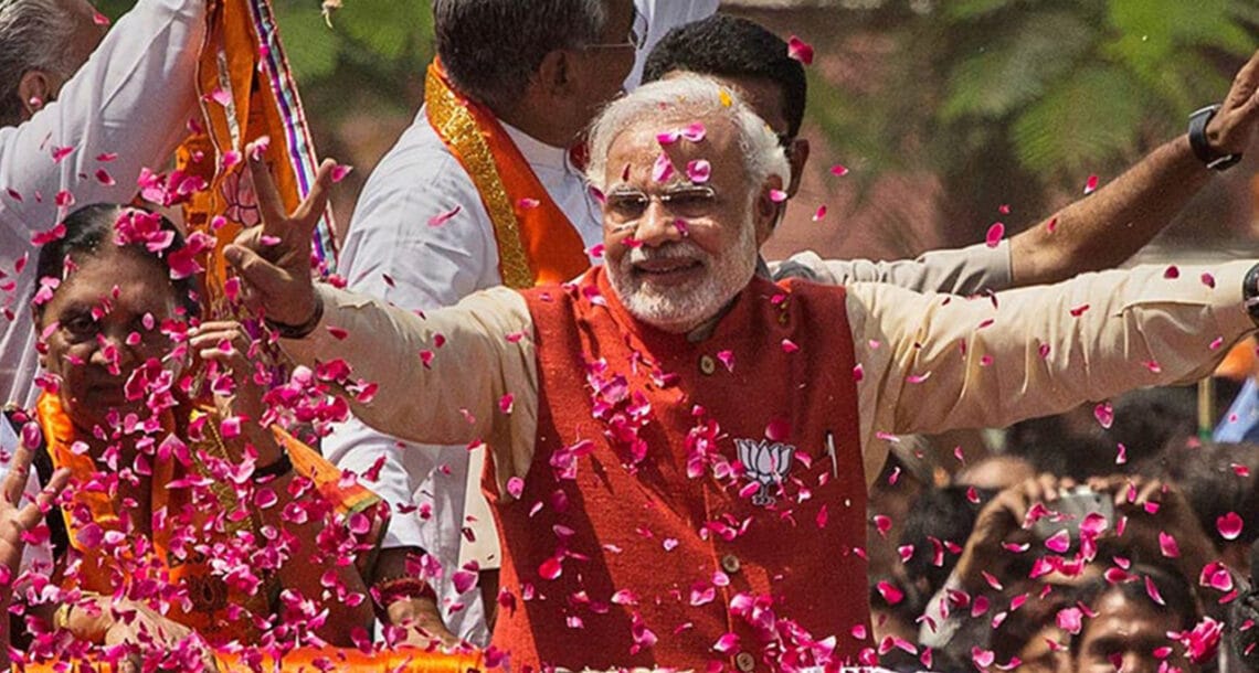 بھارت میں دوسری بار بی جے پی اپنی حکومت بنانے کے لیے تیار