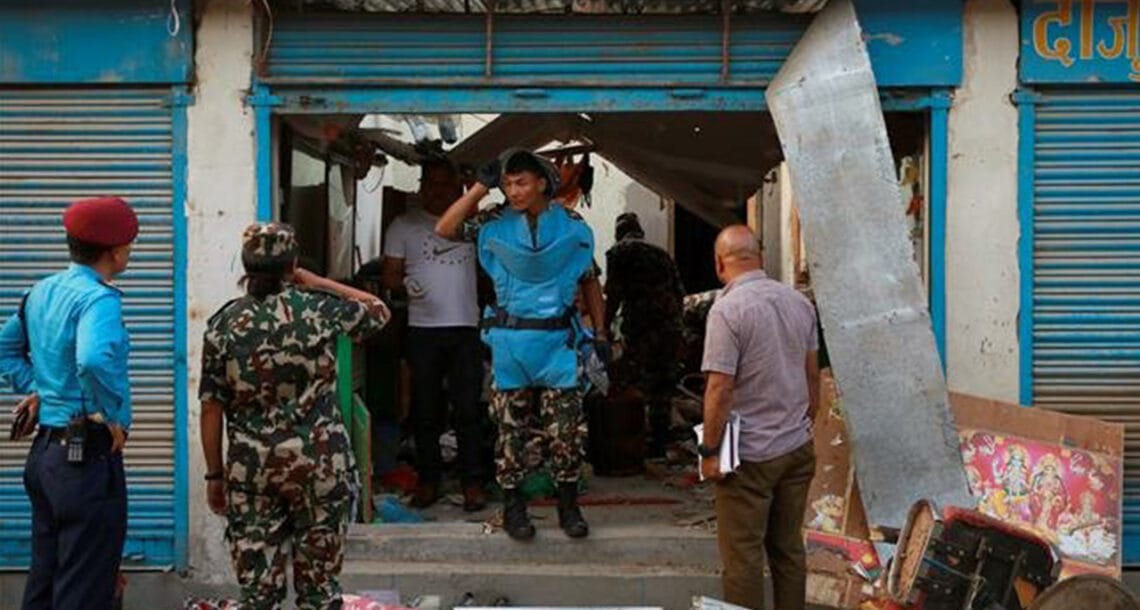 نیپال کے دارالحکومت میں 3 بم دھماکے، 4 افراد ہلاک 7 زخمی