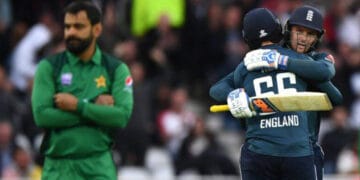 انگلینڈ کے ہاتھوں پاکستان کو پانچویں ون ڈے میں بھی شکست