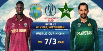 ویسٹ انڈیز کا پاکستان کیخلاف ٹاس جیت کر فیلڈنگ کا فیصلہ۔