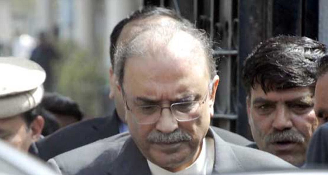 جعلی بینک اکاؤنٹس: نیب نے آصف زرداری کو گرفتار کرلیا