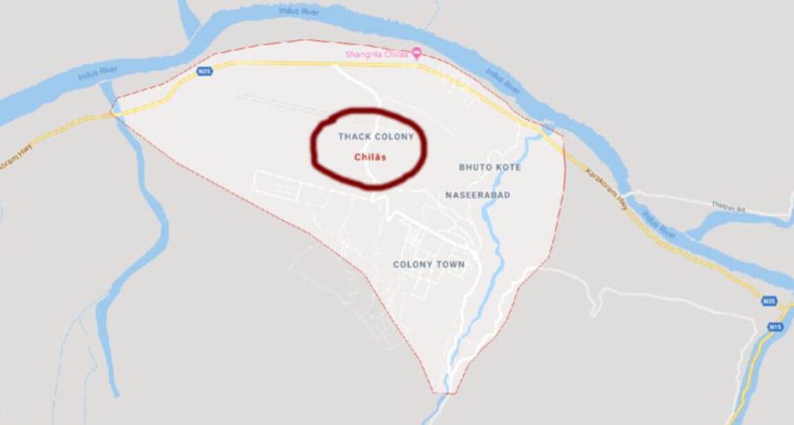 چلاس میں شاہراہ قراقرم تھور کے مقام پر گاڑی دریا میں جاگری، 9 افراد جاں بحق