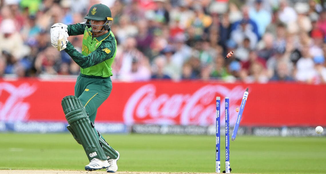 آئی سی سی ورلڈ کپ 2019: جنوبی افریقا کی نیوزی لینڈ کے خلاف بیٹنگ جاری