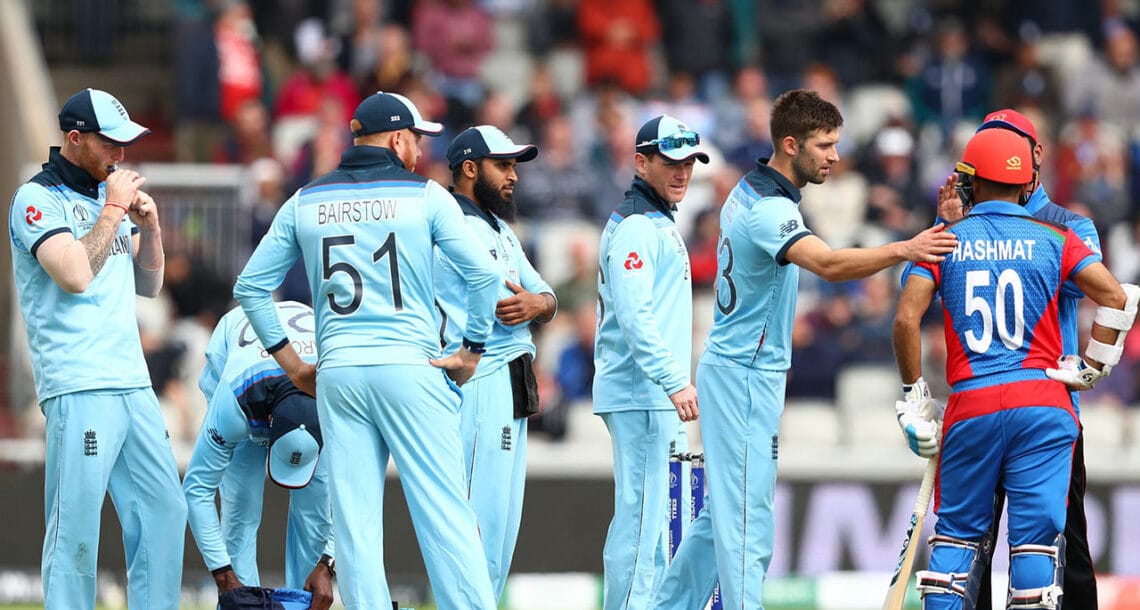 آئی سی سی ورلڈ کپ 2019:‌ انگلینڈ کی افغانستان کے خلاف 150 رنز کی ریکارڈ یافتہ فتح