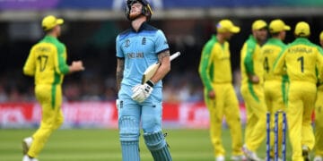 آئی سی سی ورلڈ کپ 2019:‌ انگلینڈ کو آسٹریلیا کے ہاتھوں 64 رنز سے شکست